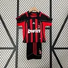 2006/2007 Retro Kids Size AC Milan Home Soccer Jersey 1:1 Thai Quality