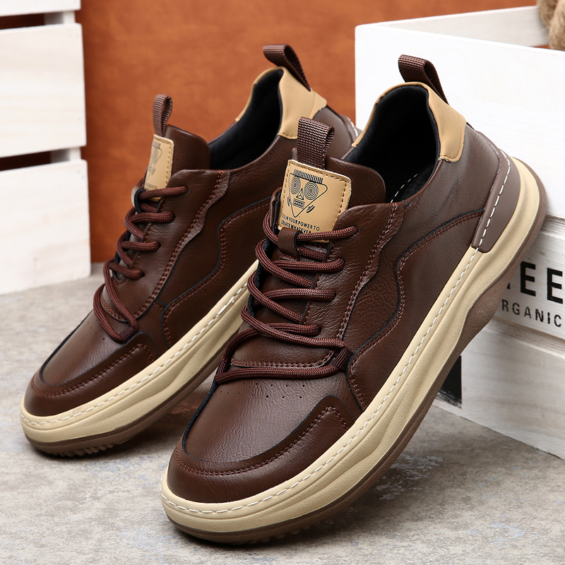 Men's Leather Trainers &ndash; Handcrafted Italian Leather Sneakers &ndash; view 2