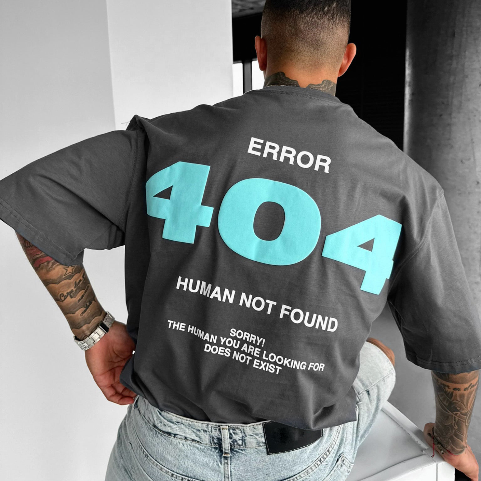 Unisex Casual 404 T-shirt