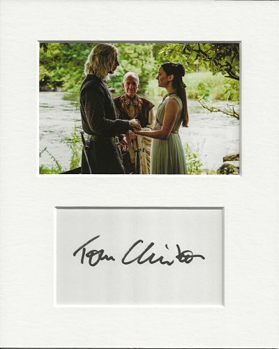 Tom Chadbon game of thrones genuine authentic autograph signature and Photo Poster painting AFTA