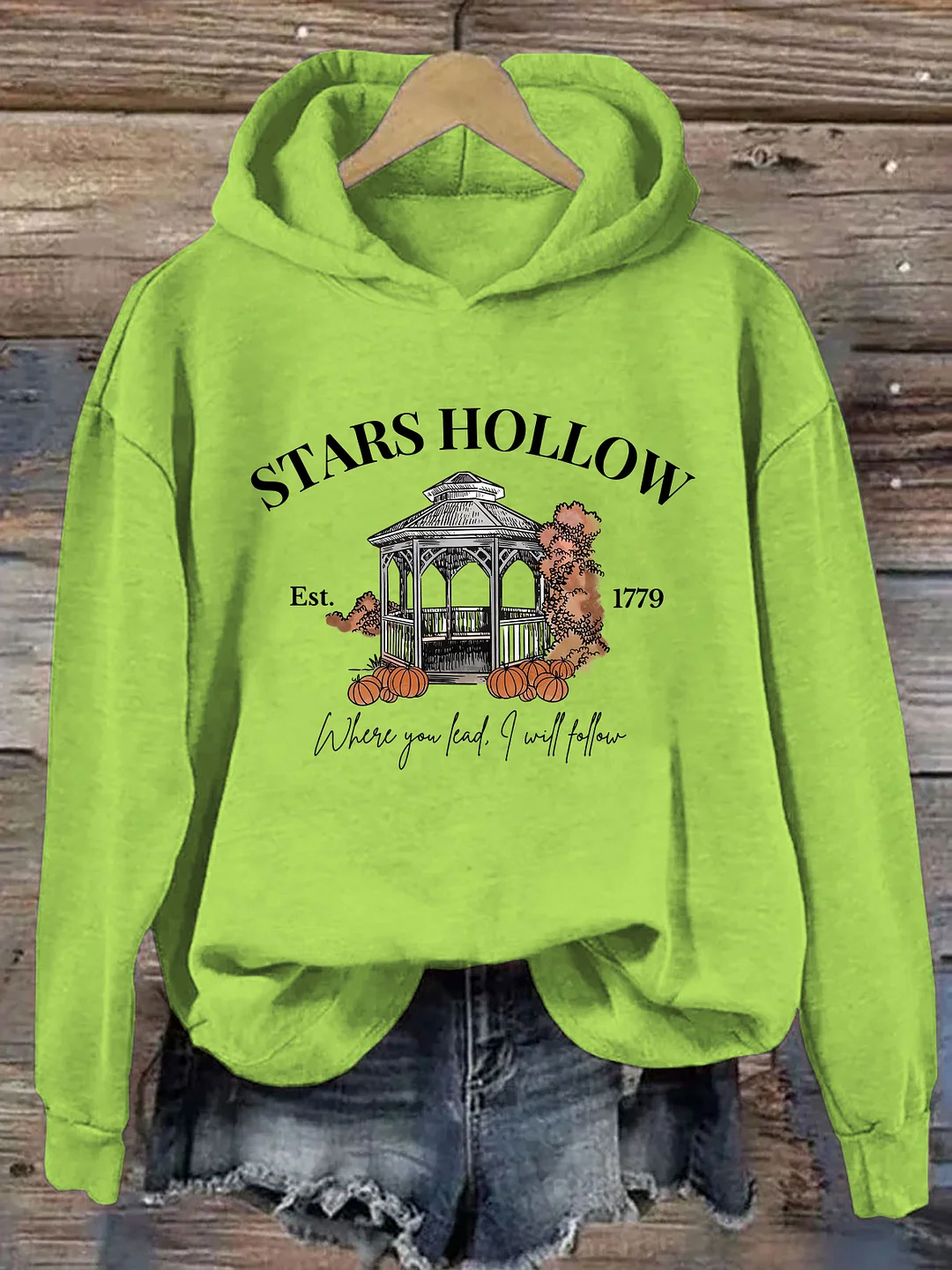 Stars Hollow Where You Lead I Will Follow Hoodie