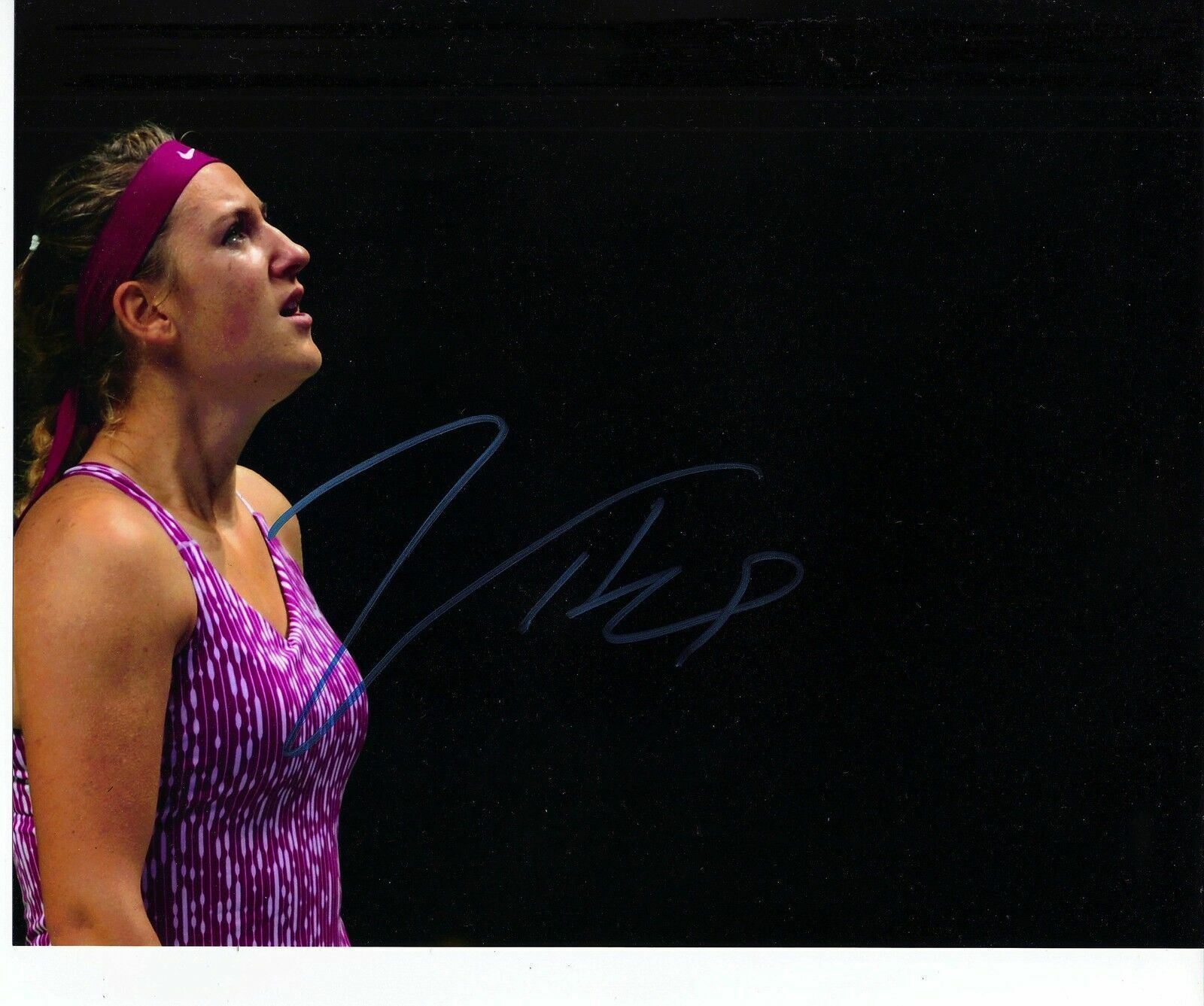 Victoria Azarenka Signed 10X8 Photo Poster painting Australian Open WINNER AFTAL COA (A)