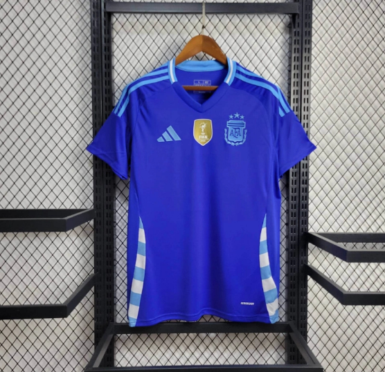 2024 Argentina Away with patch Soccer Jersey Thai Quality