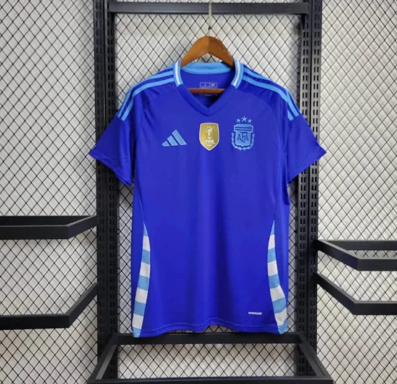 2024 Argentina Away with patch Soccer Jersey Thai Quality