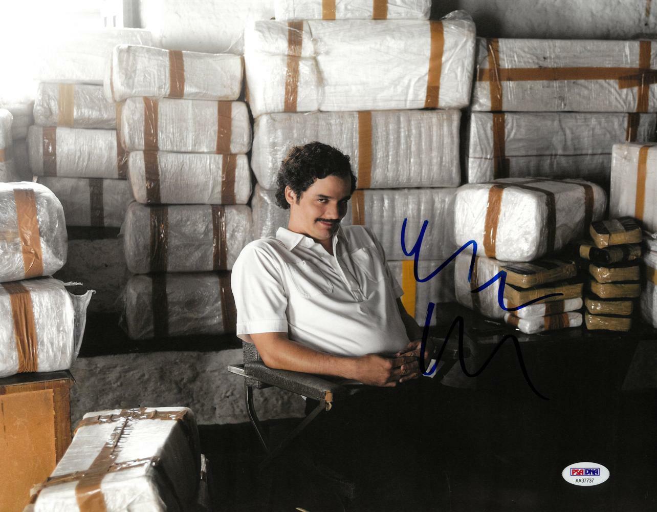 Wagner Moura Signed Narcos Authentic Autographed 11x14 Photo Poster painting PSA/DNA #AA37737