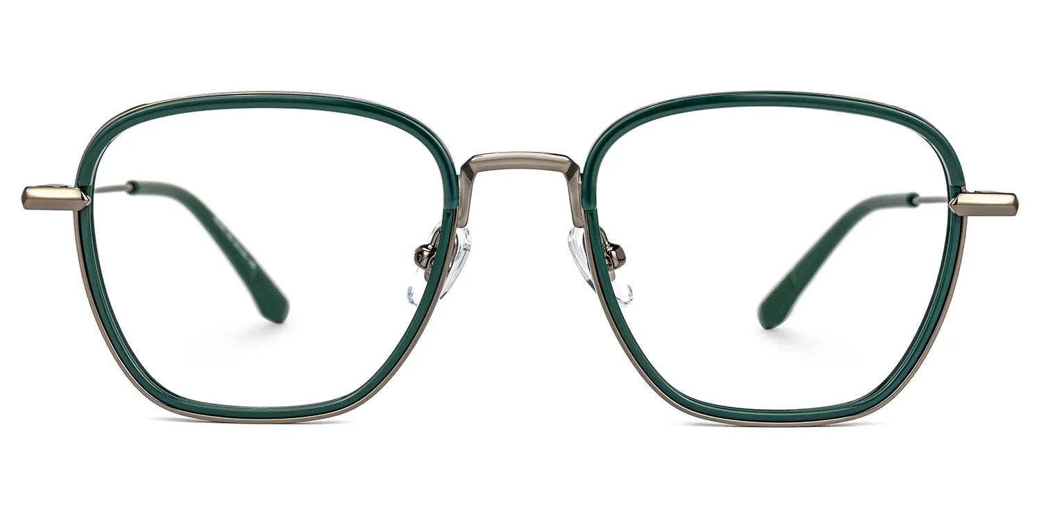 Marlene DunkelgrÃ¼n Quadratisch Brille DunkelgrÃ¼n
