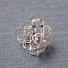 Golden Silver Hollow Wiring Circles Catering Napkin Ring