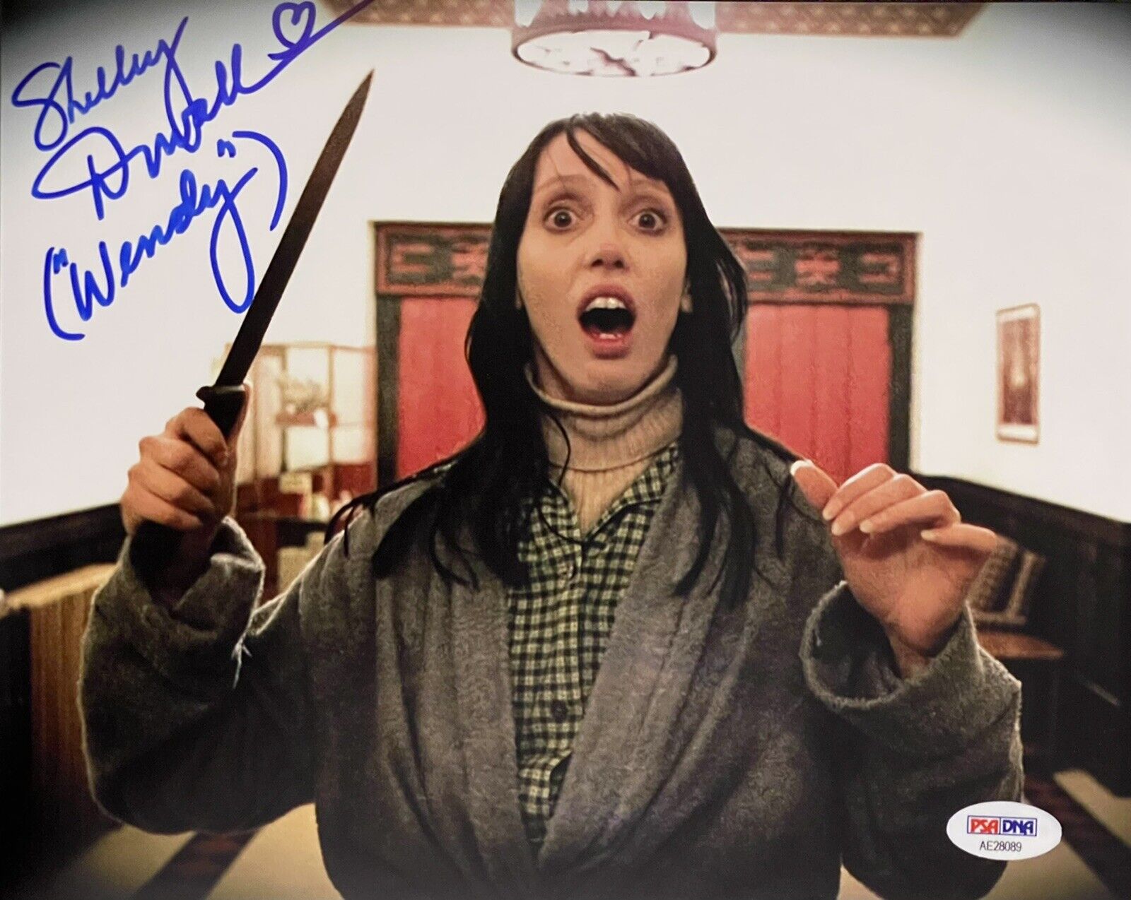 Shelley Duvall Signed Autographed The Shining 8x10 Photo Poster painting Exact Proof Psa/Dna