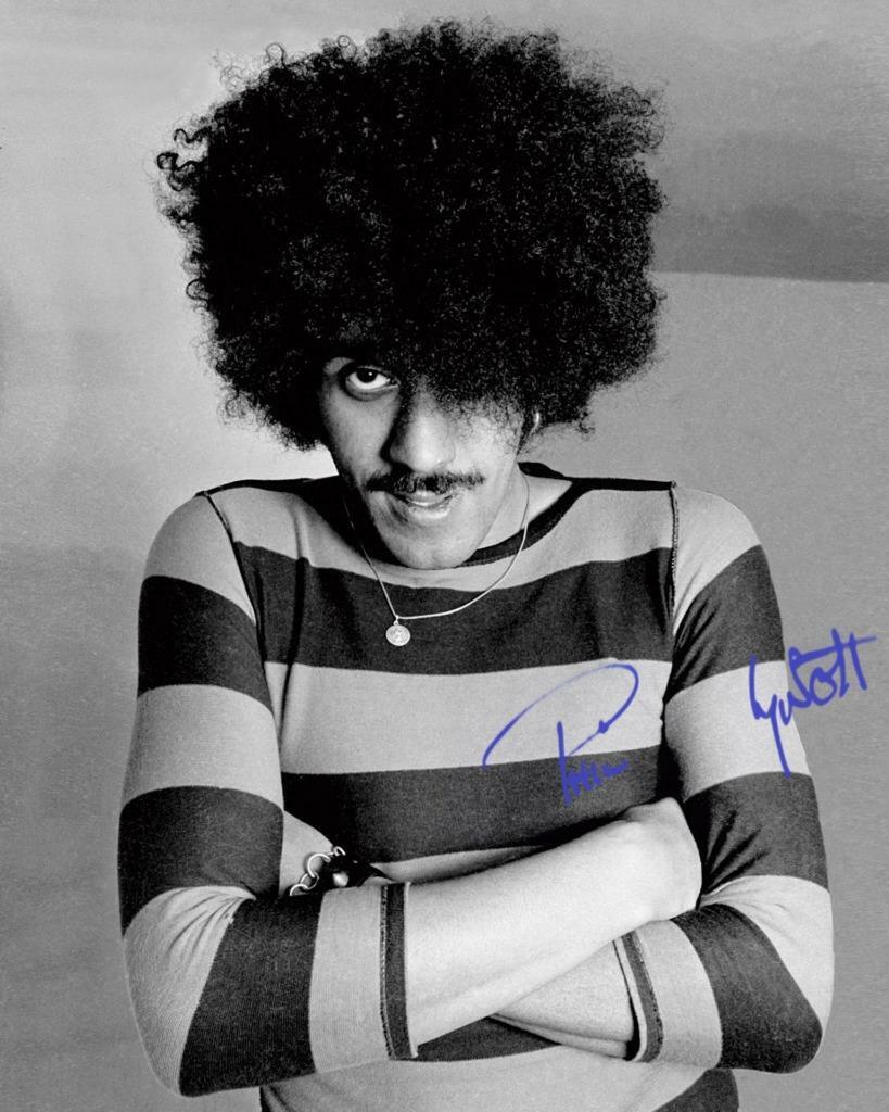 Phil Lynott SIGNED AUTOGRAPHED 10 X 8