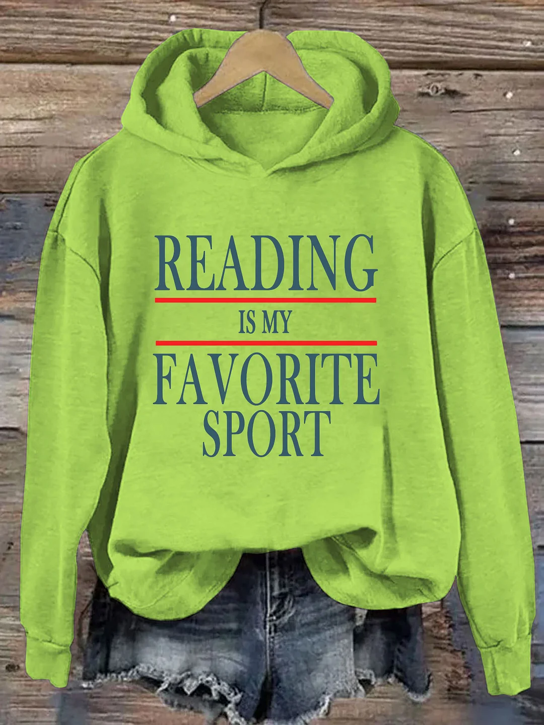 Eading Is My Favorite Sport Hoodie