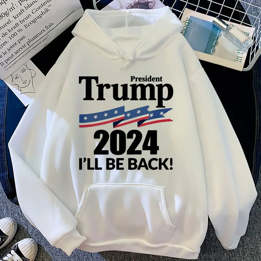Toneke Wimawait Donald Trump Printed Hoodie – Unisex Loose Hooded Sweatshirt  