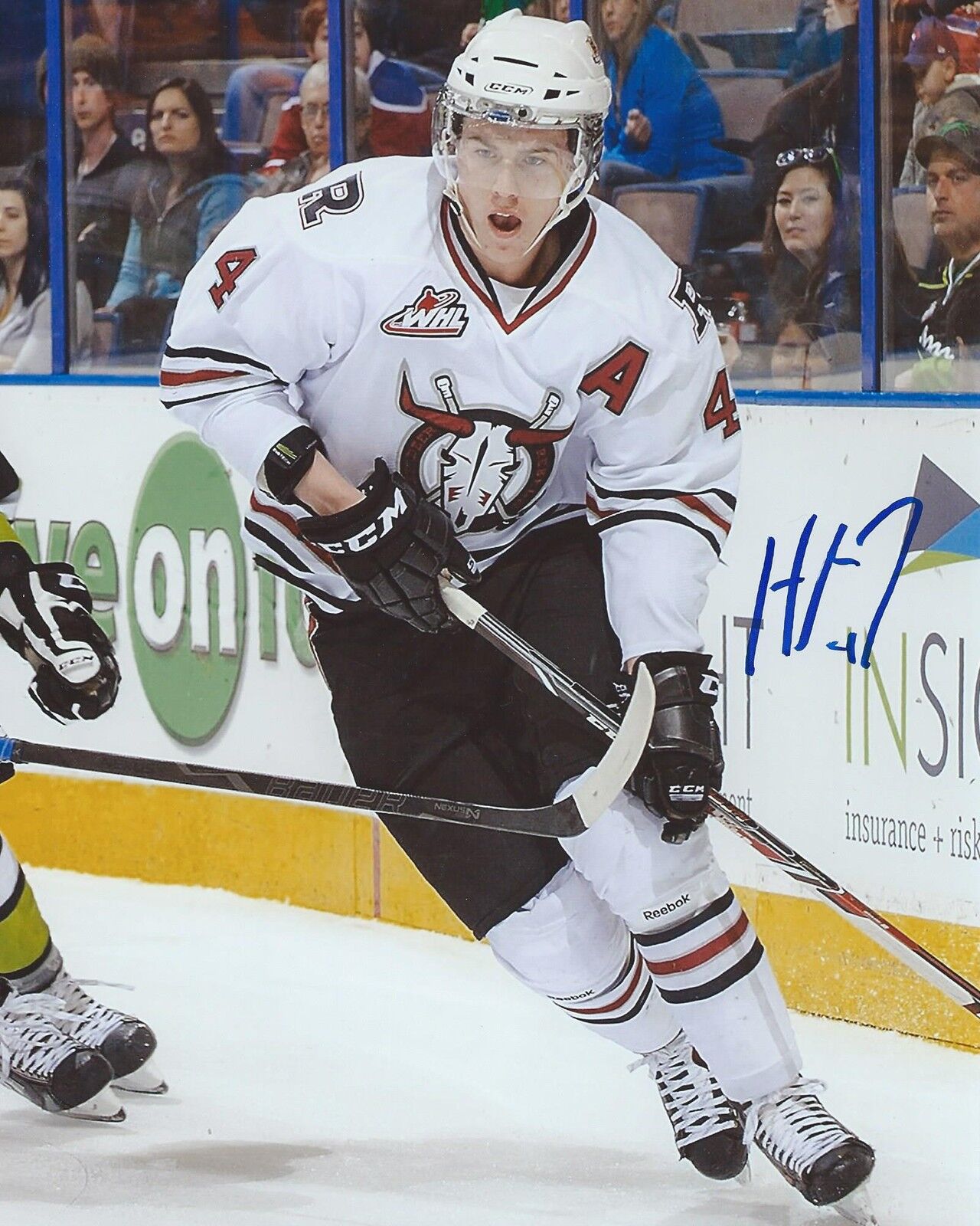 Haydn Fleury Signed 8x10 Photo Poster painting Red Deer Rebels Autographed COA