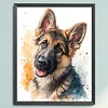 German Shepherd Dog-11CT Stamped Cross Stitch 40*50cm/15.75*19.69in tapestrymarket