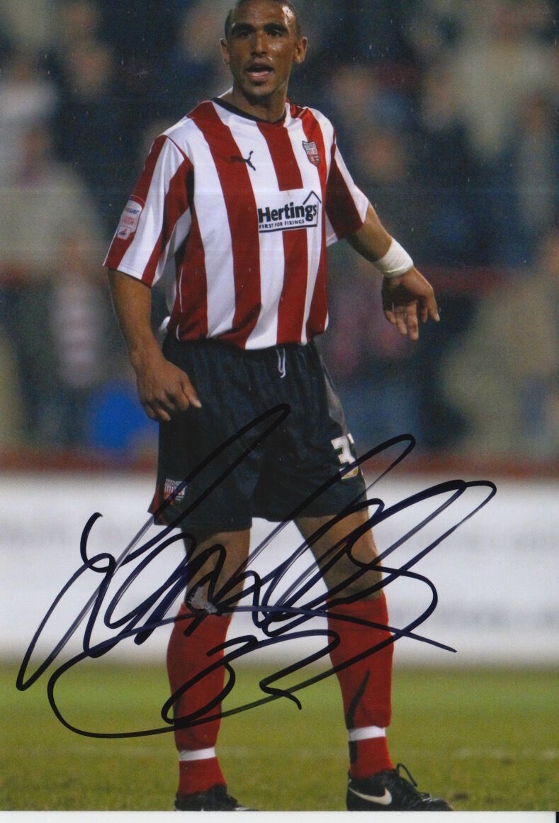 BRENTFORD HAND SIGNED LEON LEGGE 6X4 Photo Poster painting 4.