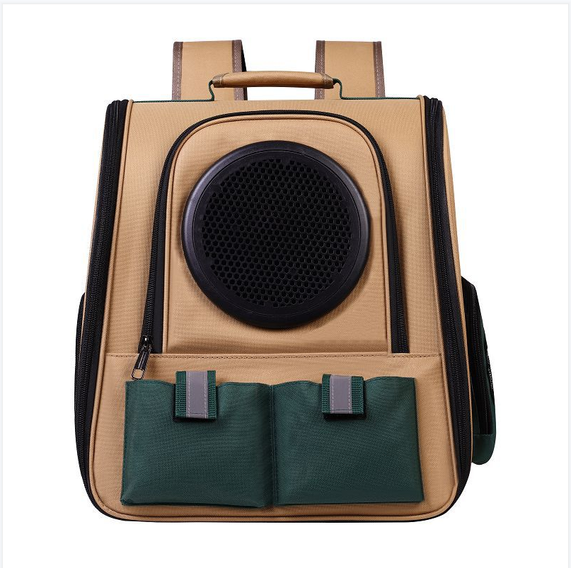 Canvas Bubble Cat Backpack