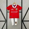 1999/2000 Retro Kids Size Manchester United Home Football Shirt 1:1 Thai Quality
