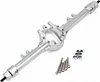 AMK Aluminum Rear Axles CNC Complete Axle Set for 1/10 RC Crawler Car Axial SCX10 II RGT 86100 Redcat GEN8 Element Enduro CC01 (Silver Rear Axle)