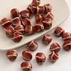 Retro Red Kiln Transmutation Pottery Clay Beads DIY Accessories