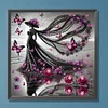 Elegante Dame - speziell geformte Diamond Painting - 30*30cm