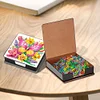5D DIY PU Diamond Art Note Box with 160 Sheets Paper Mosaic Kit (Butterfly)