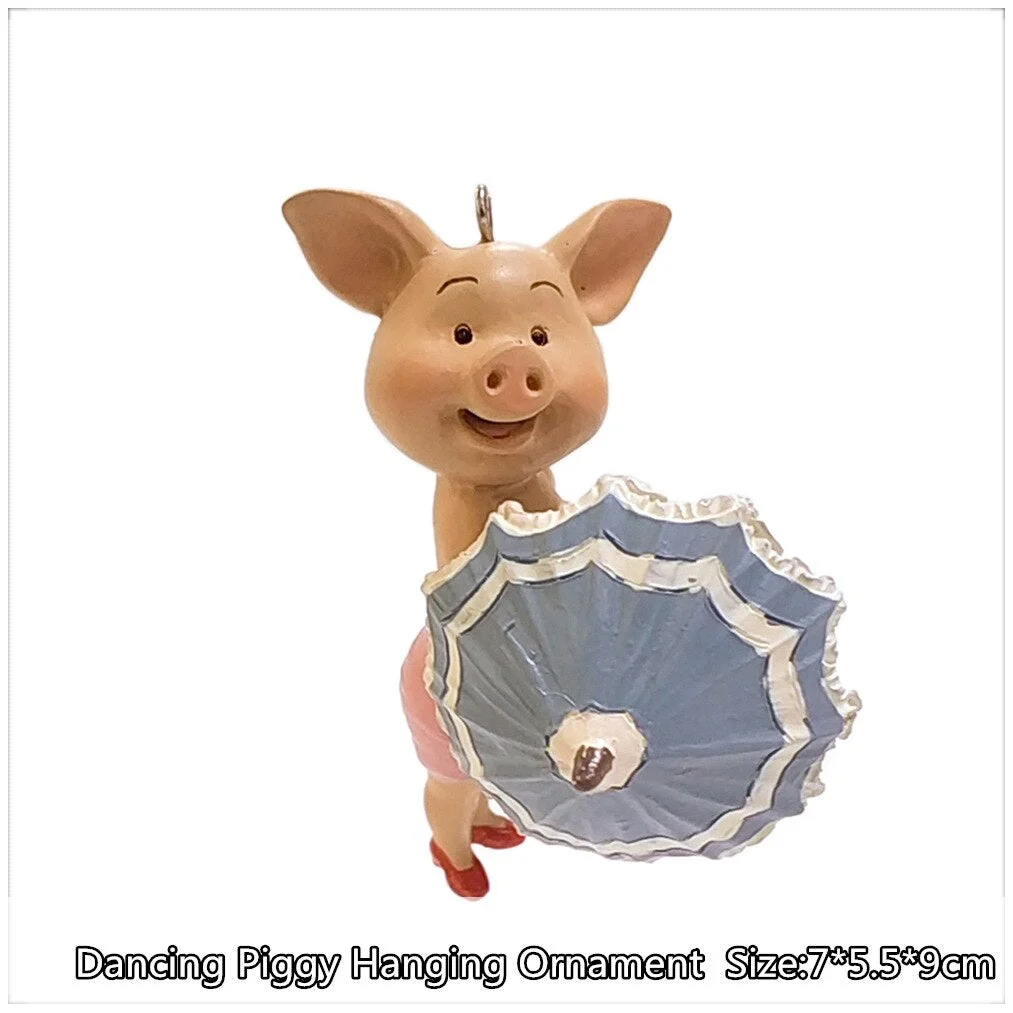Everyday Collection New Year Cute Pig Figurine Miniature Fairy Garden Decoration hogar ornaments Home Desk Decor Gift