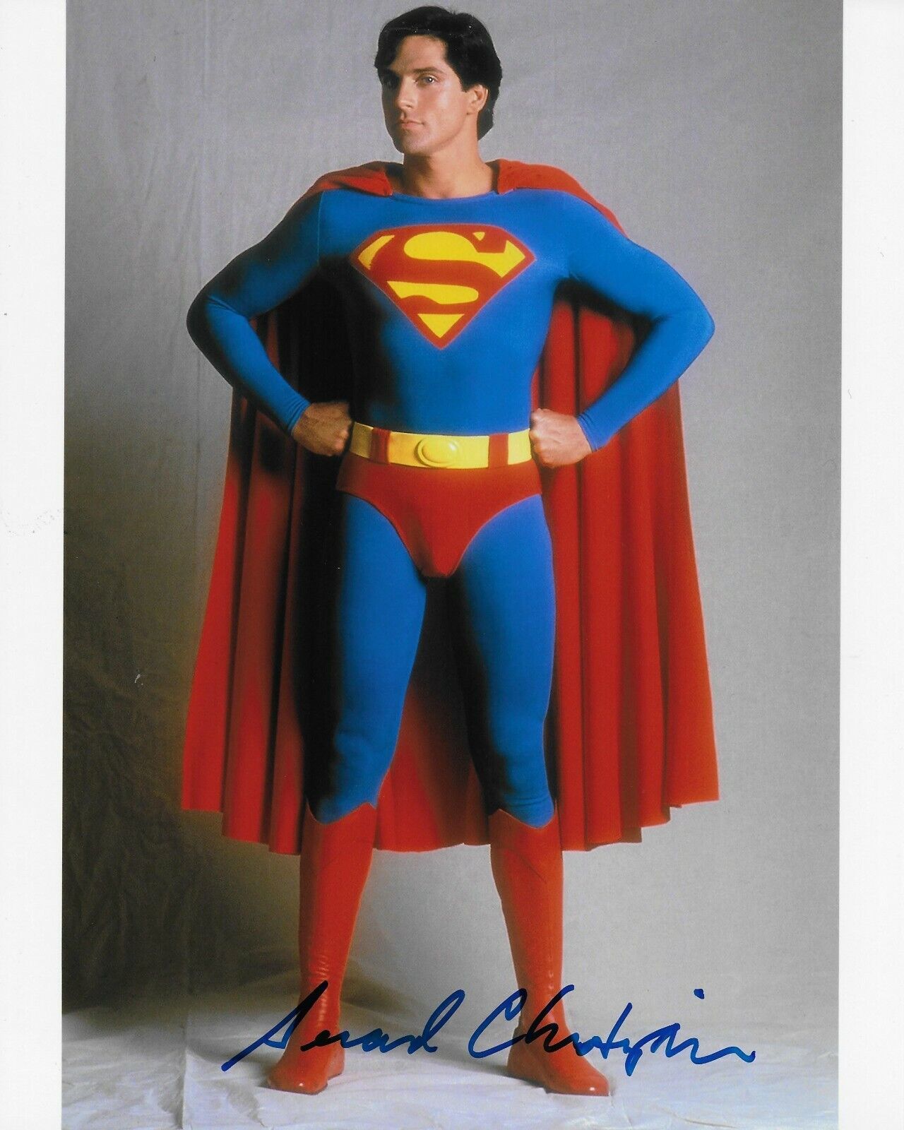 Gerard Christopher Superboy Original Autographed 8X10 Photo Poster painting #8