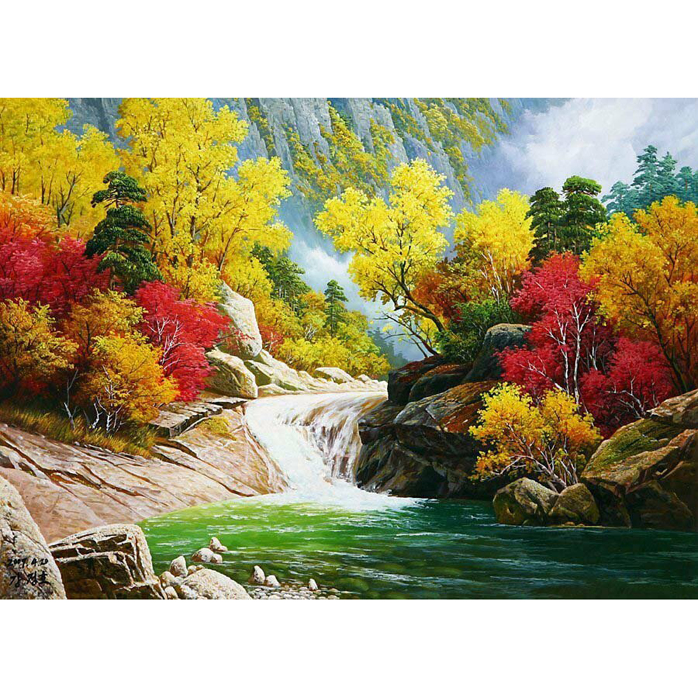 

Waterfall - Square Drill Diamond Painting - 40*50CM, 501 Original