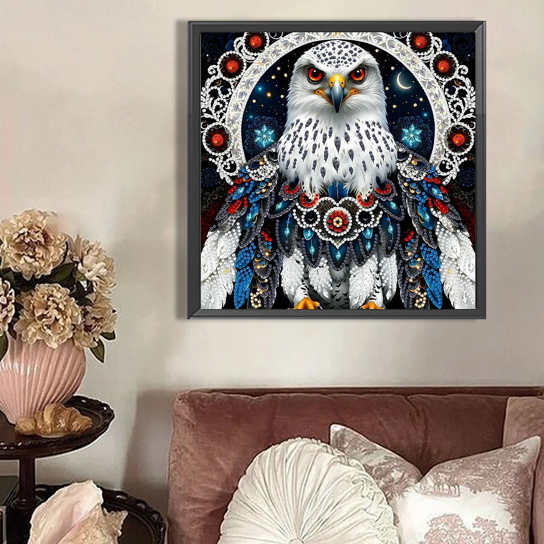 Eagle1 - Partial Special Shaped Drill Diamond Painting Kits (Canvas|30*30cm)