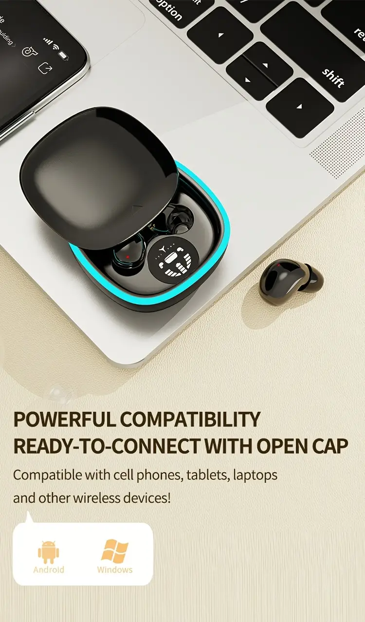 wireless earbuds with long high fidelity sound outdoor activities ideal gift for men women and students christmas or halloween Product details 9