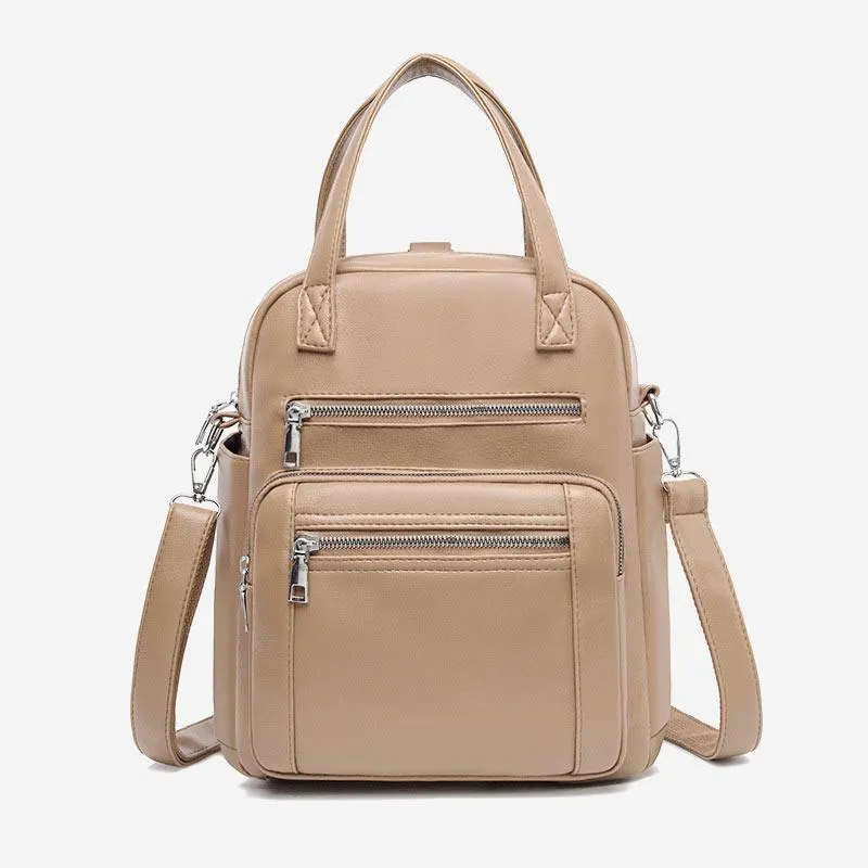 4 Way-use Classic Multi-pocket  Anti-theft Multifunctional CrossbodyBag