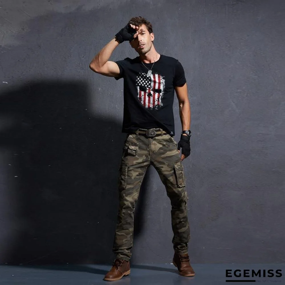 Men Casual Pants Military Tactical Pantalon Camouflage Homme Slim Fit Cargo Pants Homber Modis Black Uomo Trousers | EGEMISS