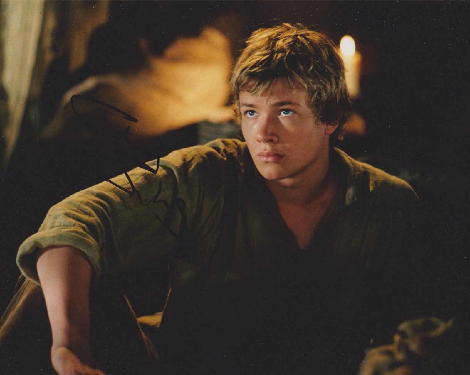 Ed Speleers Signed Eragon 10x8 Photo Poster painting AFTAL