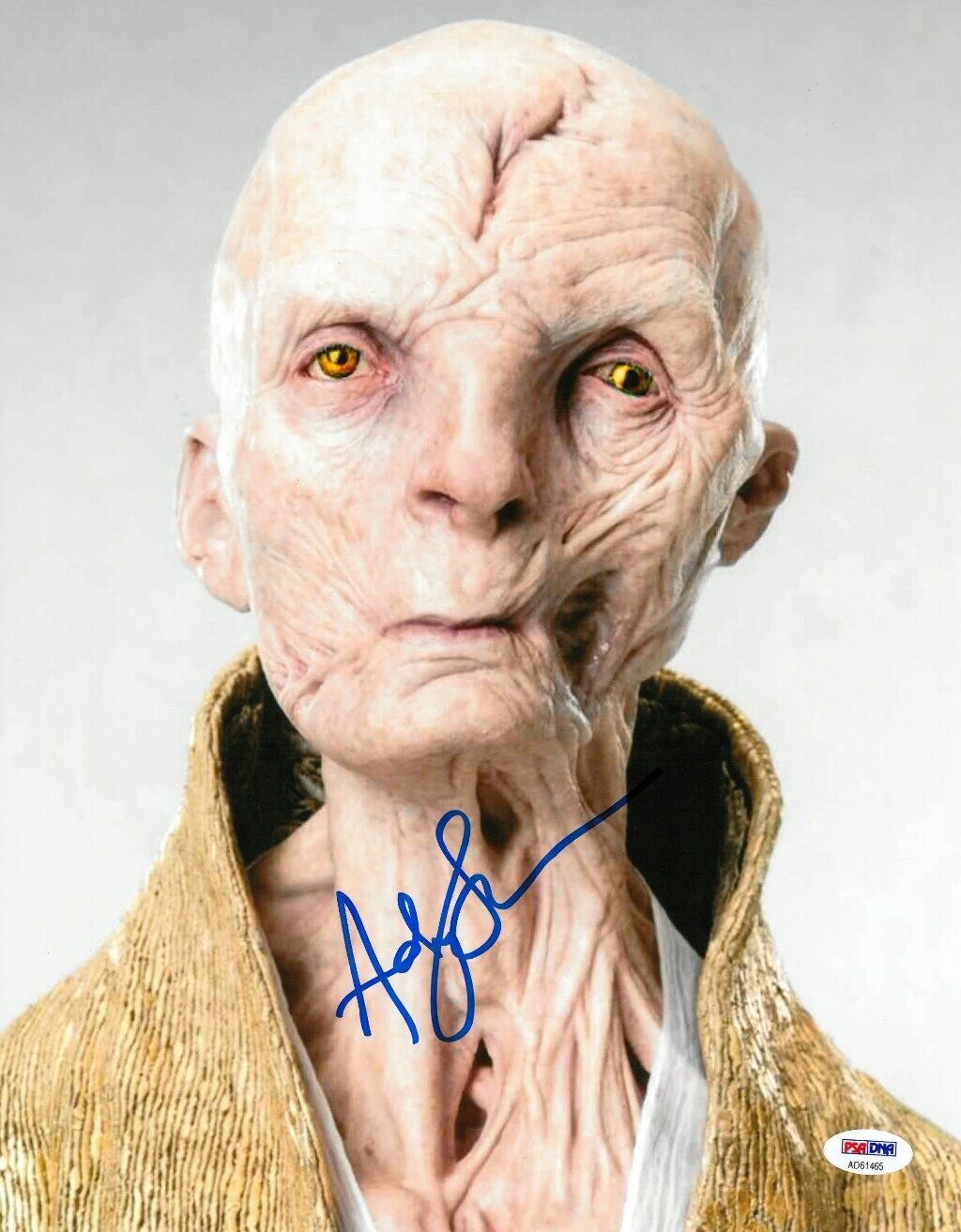 Andy Serkis Signed Star Wars Authentic Autographed 11x14 Photo Poster painting PSA/DNA #AD61465