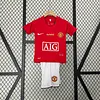2007/2008 Retro Manchester United Home Football Shirt Kids Size 1:1 Thai Quality