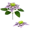 8Pcs 3D Purple Artificial Flowers DIY Desktop Diamond Art Kit
