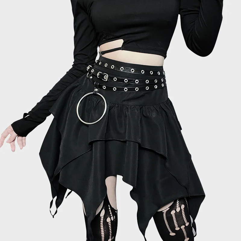 Gothic Trendy Pendulum Fluffy Skirt
