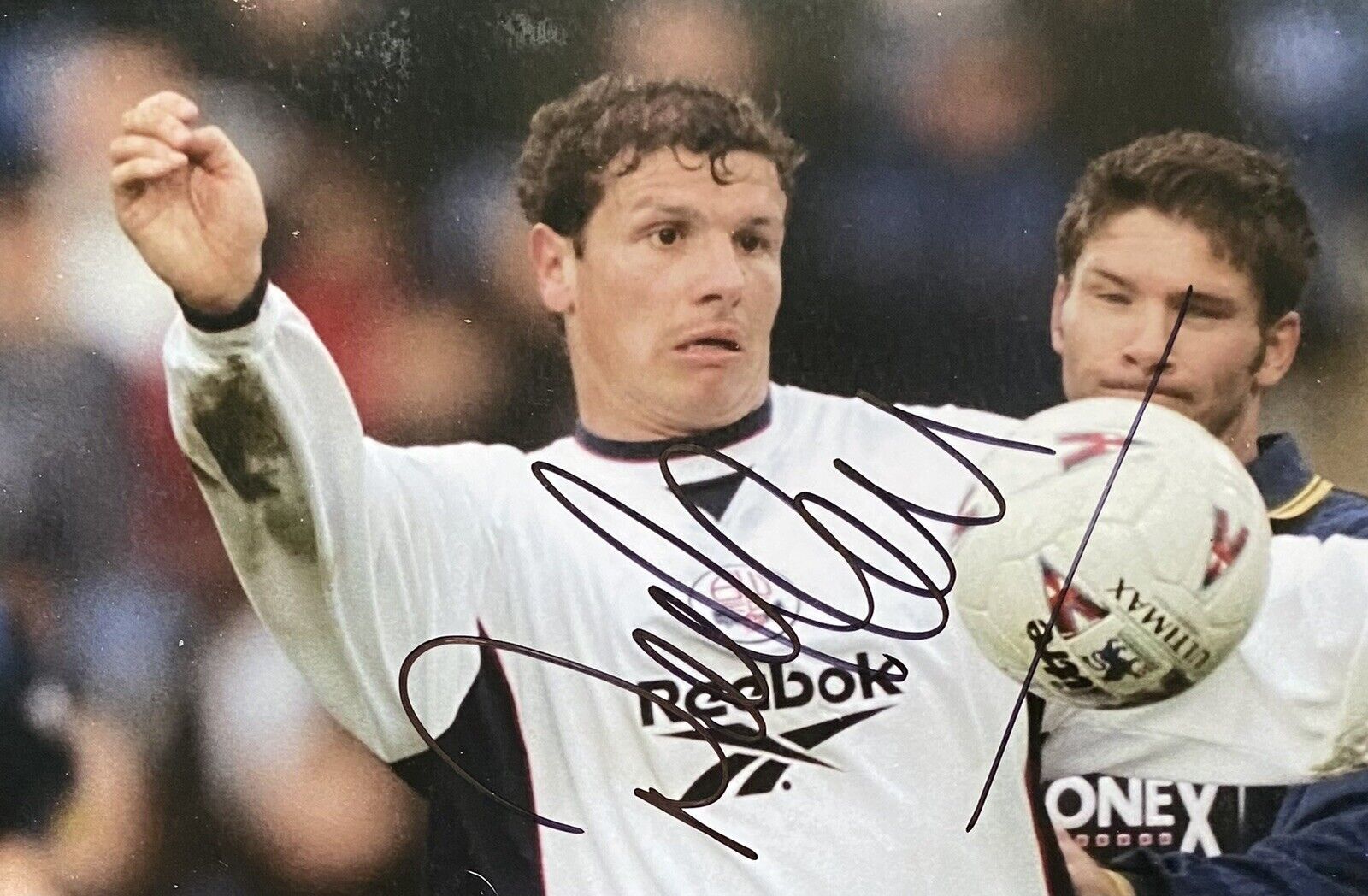 Neil Cox Genuine Hand Signed Bolton Wanderers 6X4 Photo Poster painting