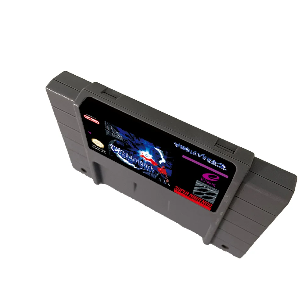 Terranigma SNES For Super Nintendo Entertainment System - 16 Bit US Version Game Cartridge