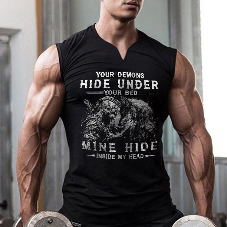 Your Demons Hide Under Your Bed Man Vest