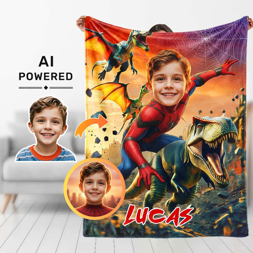 Custom Blanket Personalized Kids Gifts | Makemesurprise&reg;
