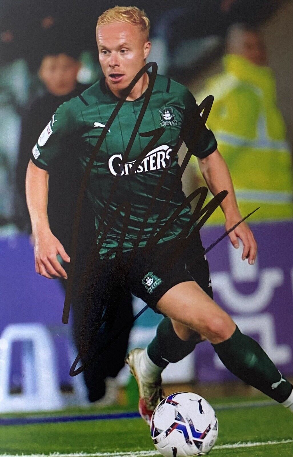 Ryan Broom Genuine Hand Signed Plymouth Argyle 6X4 Photo Poster painting 4