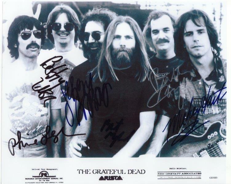 REPRINT - GRATEFUL DEAD Jerry Garcia Album Signed 8 x 10 Glossy Photo Poster painting Poster RP