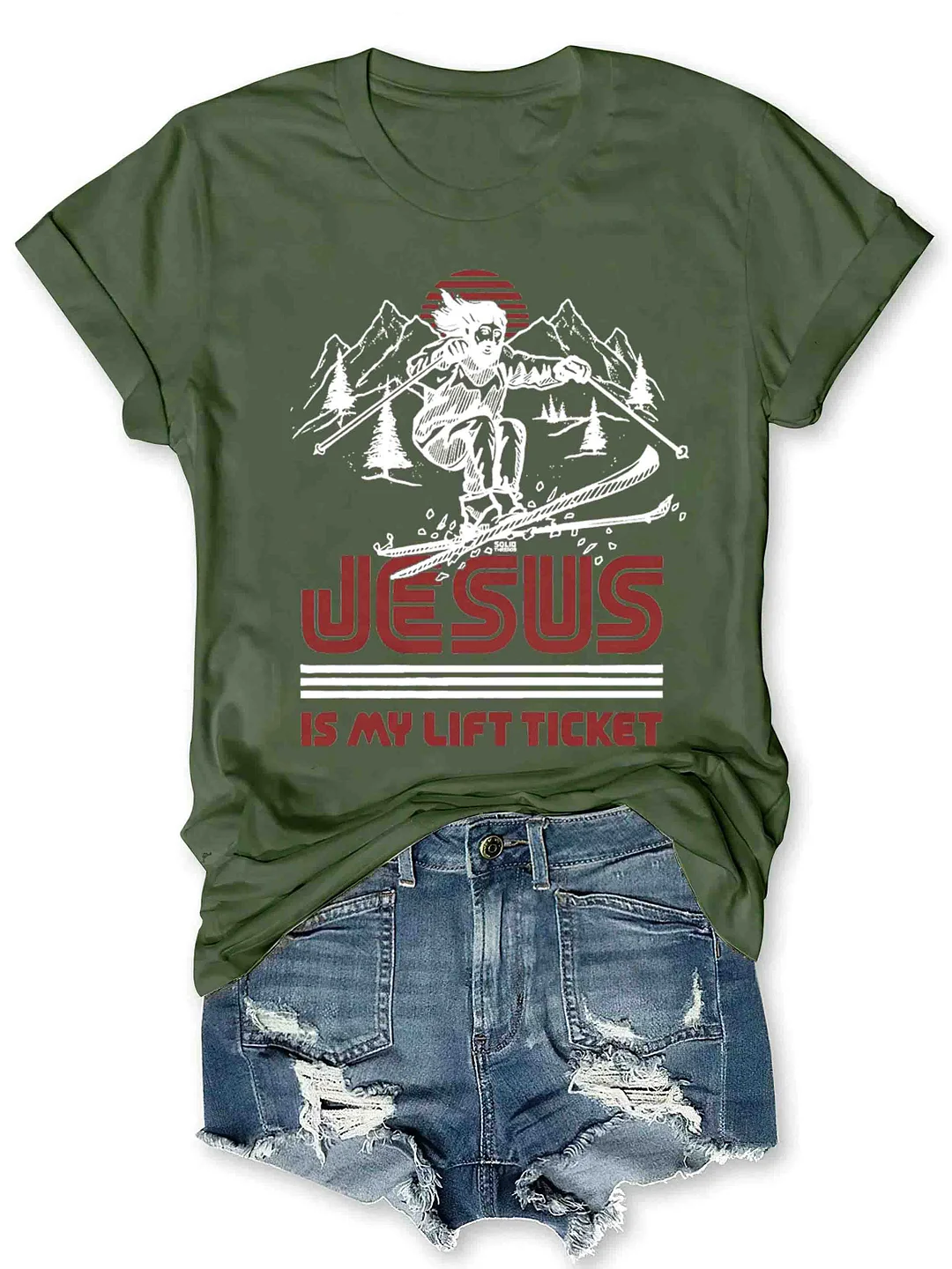 Jesus is My Lift Ticket T-Shirt