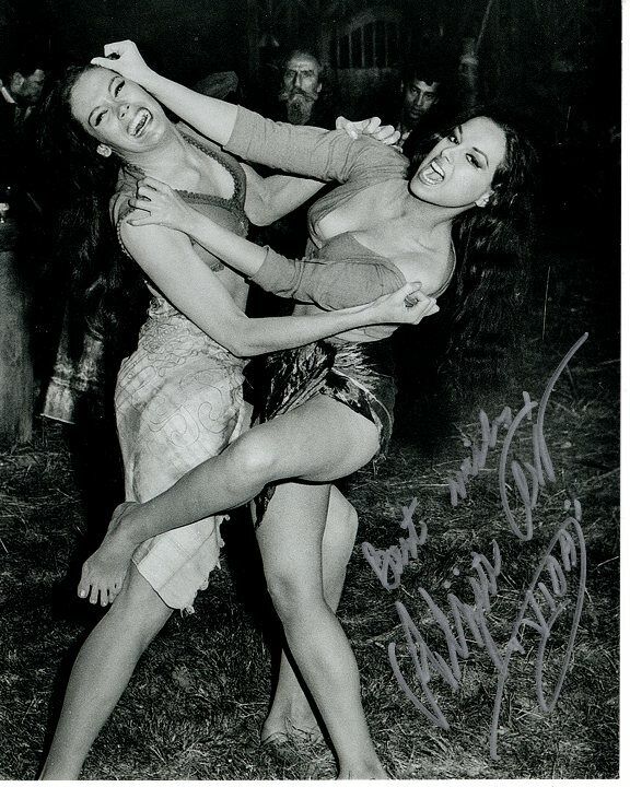 ALIZA GUR signed JAMES BOND FROM RUSSIA WITH LOVE w/ MARTINE BESWICK 8x10 Photo Poster painting