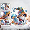 DIY Goblin Jellyfish Special Shaped Diamond Painting Desktop Ornaments