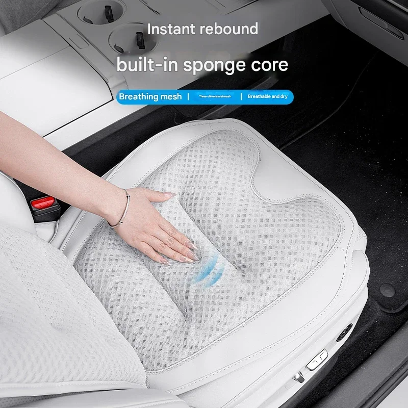 Car summer sweat-proof breathable seat cushion--high elastic polymer breathable fabric