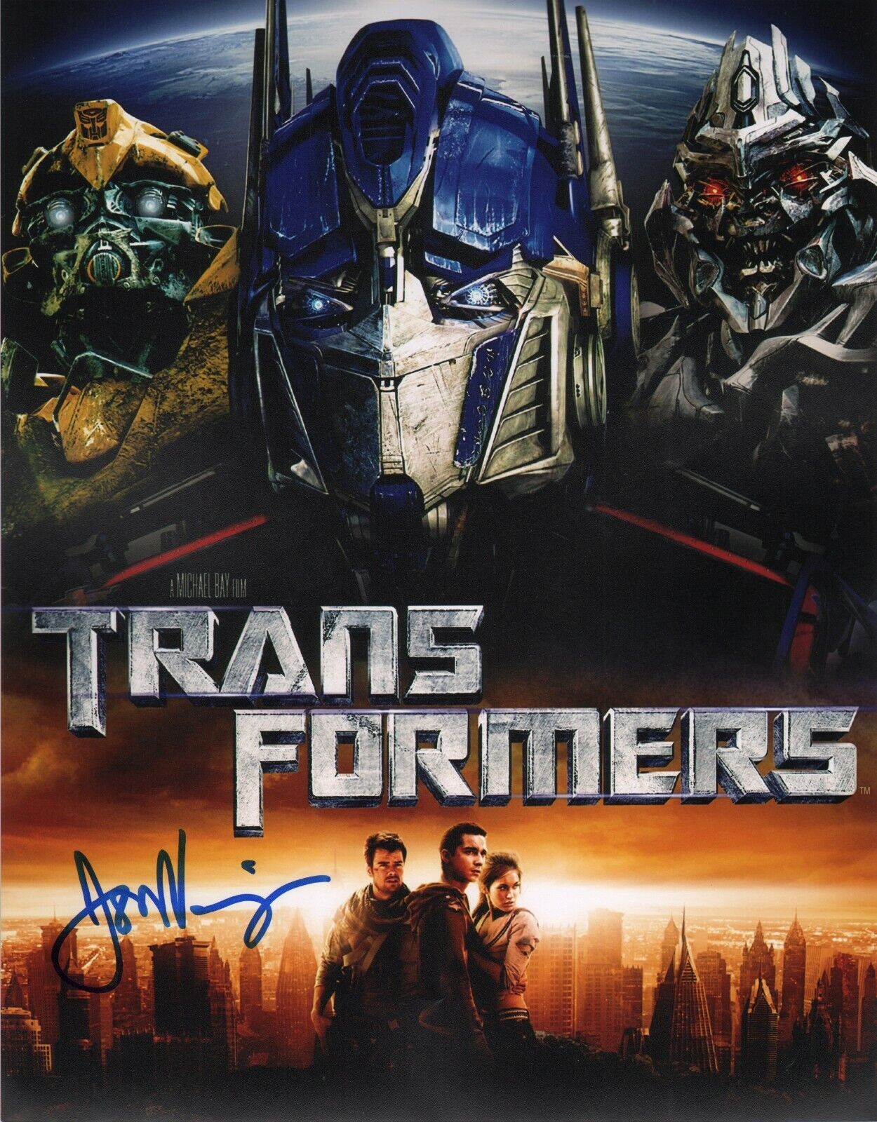 ~~ JON VOIGHT Authentic Hand-Signed Transformers