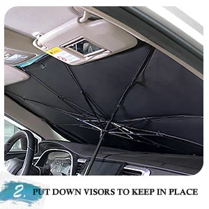 Car Windshield Anti-UV Heat Insulation Folding Sunshade