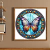 Butterfly - 18CT Stamped Cross Stitch 20*20cm/7.87*7.87in