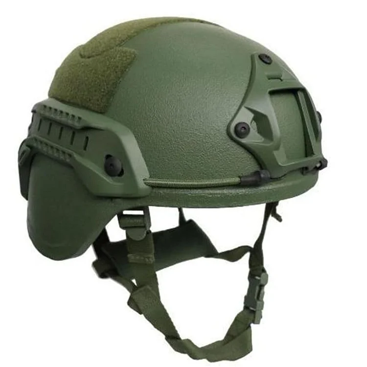 Tophelmetfan NIJ IV Kevlar MICH 2000 Military Ballictic Helmet Legacy Full Cut 